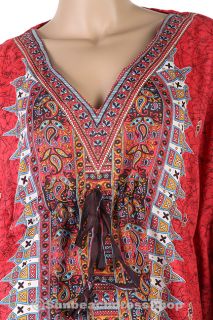 Indian Style Blouse Dress Cotton Fashion Boho Kurti Tunic Top IN15O