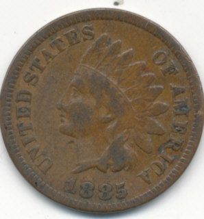 1885 Indian Head Cent Very Nice Circulated Indian Head Penny