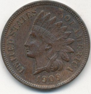 1909 INDIAN HEAD CENT **VERY NICE LIGHTLY CIRCULATED BROWN INDIAN CENT