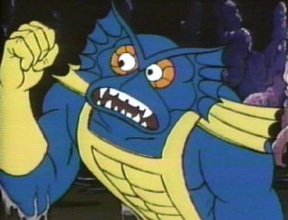 The Mer Man toy was part of the first series of Masters of the
