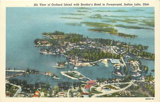 Oh Indian Lake Orchard Island Beatleys Hotel T76907