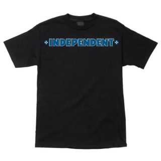 Independent Classic Colors Skateboard Shirt Blk XL