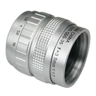 USD $ 32.09   35mm f1.7 2/3 C CCTV Lens Adapter for Sony NEX 3 NEX 5