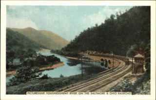 Indian Creek PA YOUGHIOGHENY River Postcard