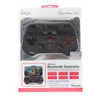 USD $ 39.99   Ipega Mobile Wireless Gaming Controller with Bluetooth 3