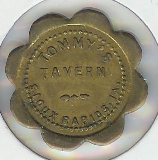  good for trade tokens,Spencer,Davenport,Indianola,Sioux Rapids,b