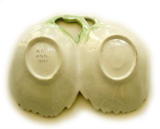 Meiselman Imports Cabbage Double Leaf Condiment Bowl