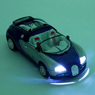 USD $ 10.49   DIE CAST 1:43 Metal Racing Car with LED Flash Lamp (Blue