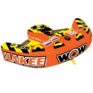 WOW Yankee Coupe Inflatable Towable Lounge 2 Rider Water Tube Toy 11