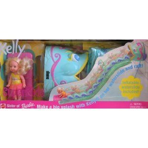 Barbie Super Slide Kelly Doll w Inflatable Slide