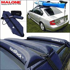 Malone HandiRack Inflatable Roof Rack for surfboards canoe kayak skis