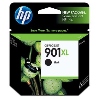 GENUINE HP 901 XL BLACK HIGH YIELD OFFICEJET INK CARTRIDGE (CC654AN