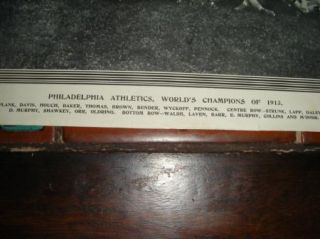 1913 National Police Gazette Philadelphia Athletics Worlds Champions