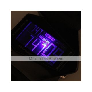 EUR € 5.51   Relógio LED Edição V Homem com Função Data (preto