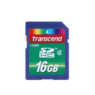 EUR € 18.52   16GB Transcend carte mémoire SDHC (classe 4