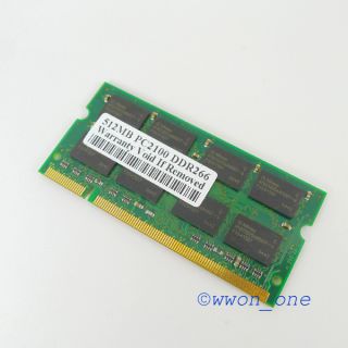  Memory for Dell Inspiron 1100 2650 4150 500M 600M 5100 8500