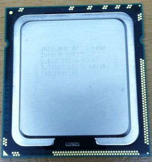 Intel Core i7 980X Extreme Edition 3.33 GHz Six Core (AT80613003543AE