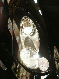 Infiniti G35 Head Light Overlays GTR Style Tint Film