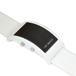 EUR € 7.56   macio pulseira relógio colorido levou   branco, Frete