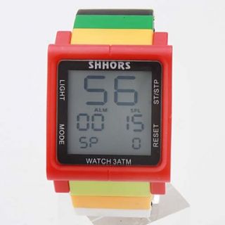 EUR € 9.56   unissex tela sensível ao toque de plástico relógio