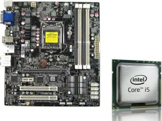 ECS H67H2 M2 Motherboard with Intel Core i5 2300 CPU Processor Combo