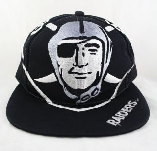 Big Logo Raiders snapback hat. Sister company to the Game, this Inter