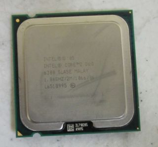 Intel Core 2 Duo E6300 1 86GHz 2M 1066 CPU SLA5E