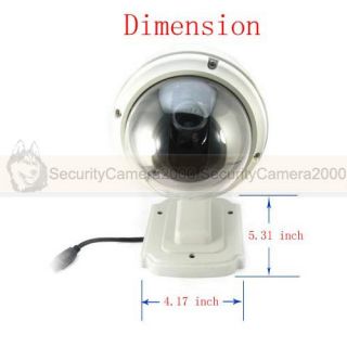 IP camera, outdoor waterproof, mini, 4X zoom