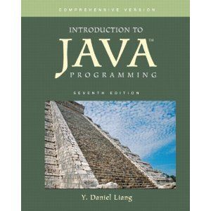 Introduction to Java Programming Liang Seventh Edition
