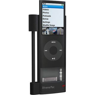  Micromemo Voice Recorder w Mic Speaker for iPod Nano 4G Black