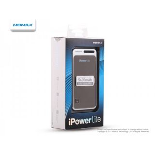 Momax iPower Lite 5400mAh Portable Battery   Black (iPhone, iPod, iPad