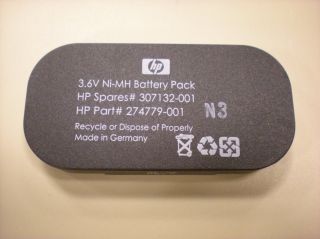 HP StorageWorks 3 6V Battery for Smart Array 307132 001 Voltage Tested