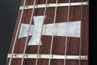 Tony Iommi Gibson SG Cross MOP Guitar Decal Inlays