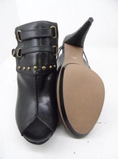 Makowsky Womens Irene Slingback Sandal Black Size 10 Retail $180