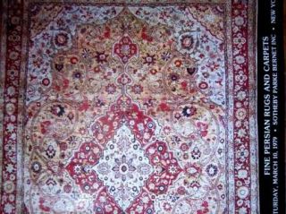 Sothbebys Fine Persian Rugs Carpets Iran Iranian Persia Oriental Rug