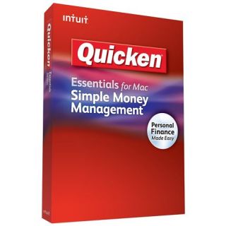 Intuit Quicken Essentials for Mac Brand New No Box SEALED