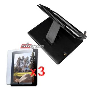  Bag Pouch 3X LCD Screen Protector Film for Apple iPad 1st Gen