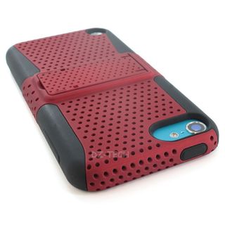  Hybrid Gel Hard Case Cover Kickstand for Apple iPod Touch 5 5g