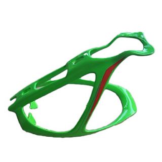USD $ 25.69   Cycling 3K Weave Carbon Fiber Bottle Cage (Green),