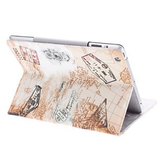 USD $ 20.69   World Map Pattern PU Leather Case for iPad 2 and the New