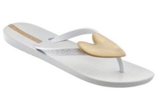  Ipanema Neo Love Heart Ladies White Flip Flop Sandals