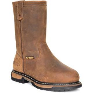 ROCKY TAN 10 IRONCLAD PULL ON MET GUARD ST WP (work boots steel toe