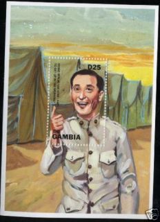 Irving Berlin in The Army Stamp Souvenir Sheet