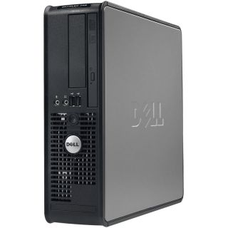 Dell 745 SFF Desktop Computer PC Core 2 Duo 1 8 GHz 4 GB RAM 80GB HDD