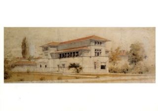 Frank Lloyd Wright Isidore Heller House Postcard