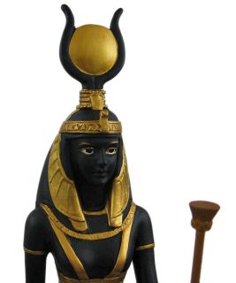 Standing Isis Statue Egyptian Goddess Deity Mythology