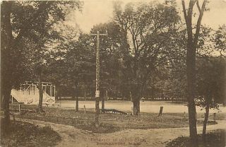MN Breckenridge Island Park Entrance 1920 R19121