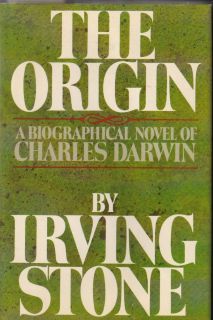 Irving Stone The Origin Signed Book First Edition