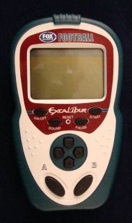 Excalibur Fox Sports Football Electronic Handheld Game