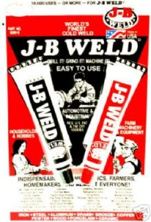 JB J B Weld 1oz Tubes Epoxy Adhesive 8265 S